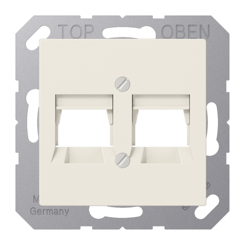 Накладка на розетку информационную JUNG A 500, бежевый