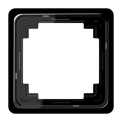 Рамка 1 пост JUNG CD 500, черный