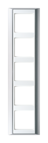 Рамка 5 постов JUNG A 500, алюминий