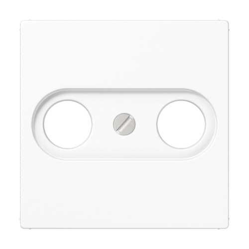 Накладка на розетку телевизионную JUNG AS 500, белый