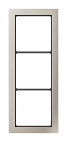 Рамка 3 поста JUNG FD DESIGN, стальной