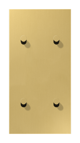 Накладка тумблера JUNG LS1912, латунь