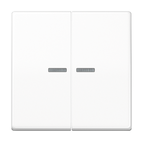 Клавиша двойная JUNG AS 500, белый