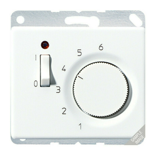 Терморегулятор Jung SL 500, механический, черный, TRSL241SW