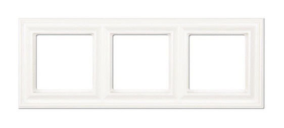 Рамка 3 поста, серия EPD, цвет белый