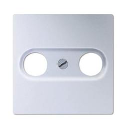 Накладка на розетку телевизионную JUNG ECO PROFI, алюминий