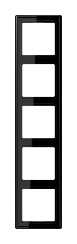 Рамка 5 постов JUNG LS 990, черный