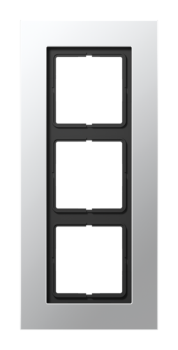 Рамка 3 поста JUNG LS PLUS, алюминий