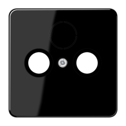 Накладка на розетку телевизионную JUNG CD 500, черный