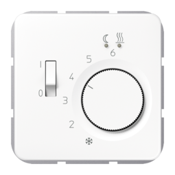 JUNG CD 500/CD plus Белый Регулятор теплого пола, 10(4)А