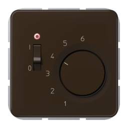 JUNG CD 500/CD plus Коричневый Термостат комнатный, 10(4)А