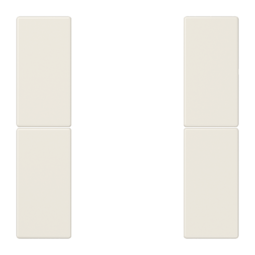 JUNG KNX Слоновая кость Набор накладок на кнопочный модуль 2гр